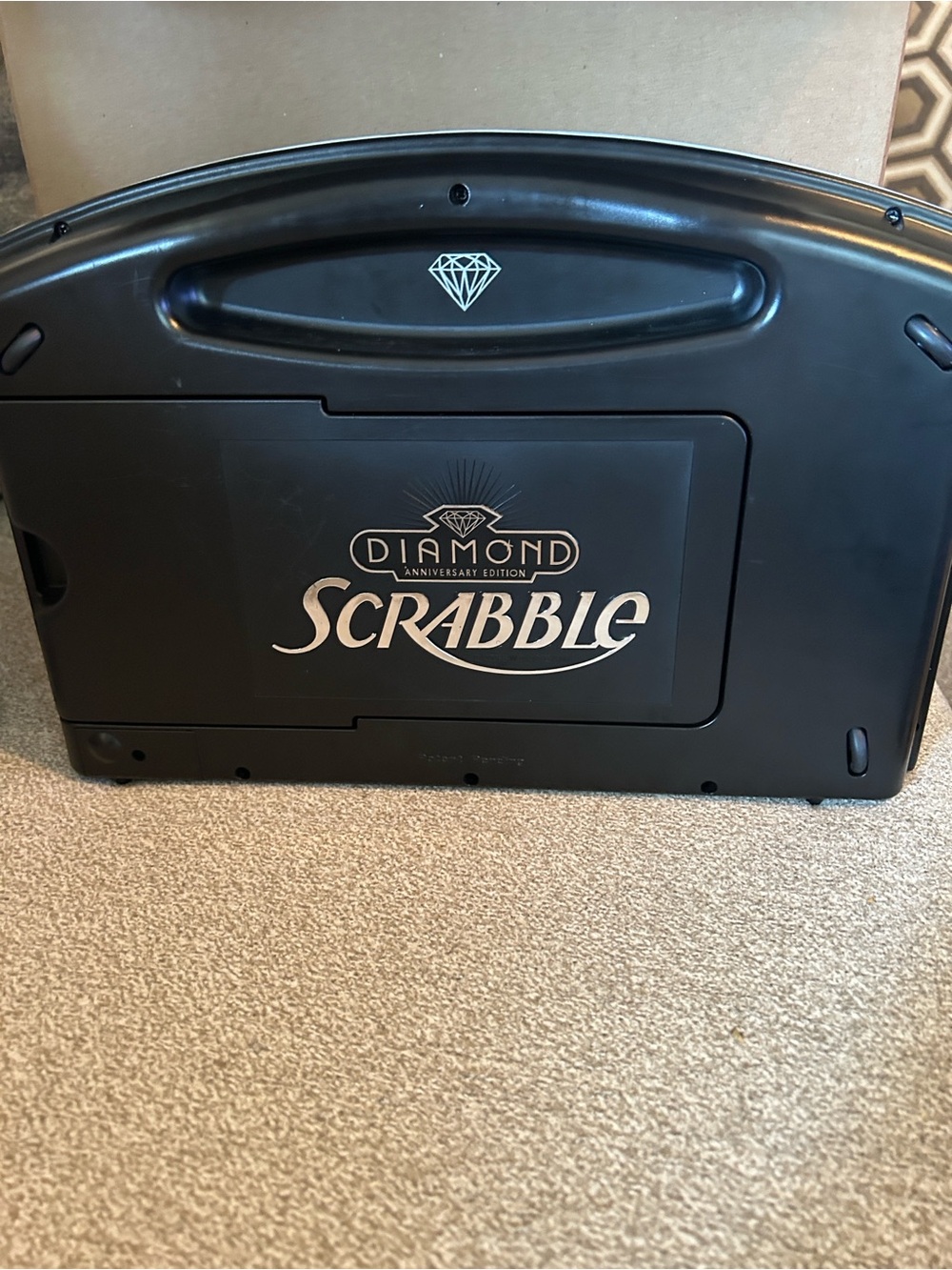 Diamond Scrabble Diamond Anniversary Edition - Black